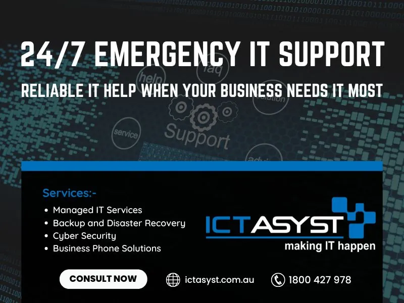 24/7 Emergency IT Support Melbourne | Fast & Reliable IT Help